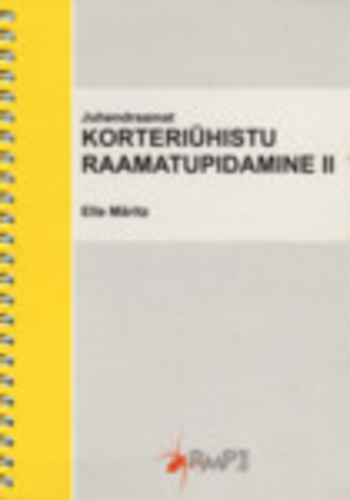 Juhendraamat Korteriühistu raamatupidamine