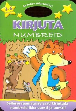 Kirjuta numbreid. Arendav võluraamat!