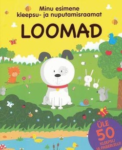 Minu esimene kleepsu- ja nuputamisraamat. Loomad