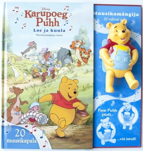 Karupoeg Puhh. Loe ja kuula (Muusikamängijaga raamat)