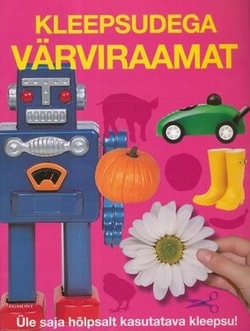 Kleepsudega värviraamat
