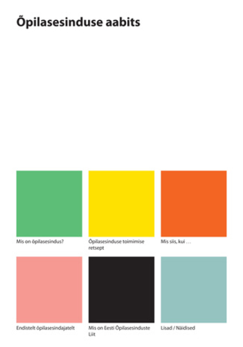 Õpilasesinduse aabits