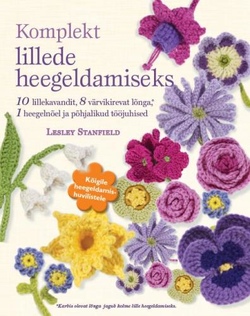 Komplekt lillede heegeldamiseks