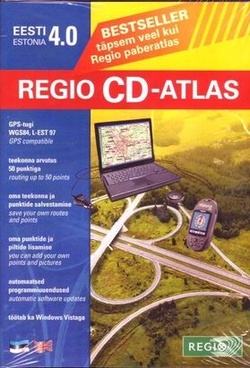 Regio CD-atlas ver. 4.0 Eesti = Estonia