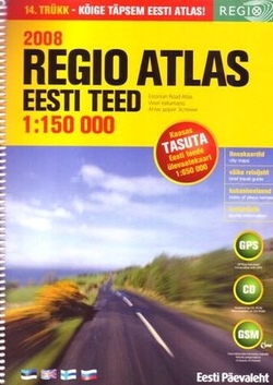 Regio atlas Eesti teed 2008