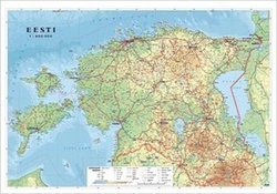 Eesti 1:400 000 [loodusgeograafiline kaart]