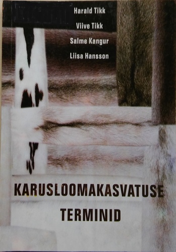 Karusloomakasvatuse terminid