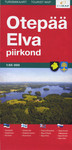 Otepää - Elva piirkond turismikaart