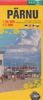 Pärnu turismikaart tourist map = matkailun kartta = туристическая карта