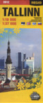 Tallinn turismikaart = tourist map = matkailun kartta = туристическая карта