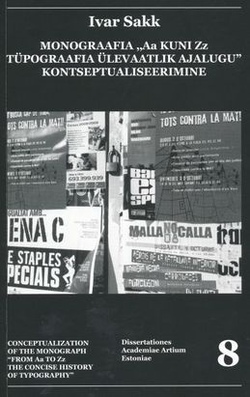 Monograafia "Aa kuni Zz. Tüpograafia ülevaatlik ajalugu" kontseptualiseerimine