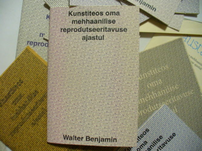 Kunstiteos oma mehhaanilise reprodutseeritavuse ajastul