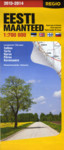 Eesti maanteed Road map of Estonia = Viron tiekartta = Карта дорог Эстонии