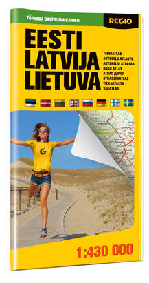 Eesti, Latvija, Lietuva teedeatlas = autoceļu atlants = autokielių atlasas