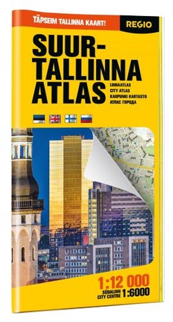Suur-Tallinna atlas Tallinn city and environs map = Tallinnan seudun kartta = Таллинн и пригороды