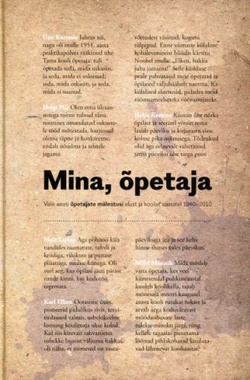 Mina, õpetaja