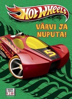 Hot Wheels. Multikasõbrale. Värvi ja nuputa!