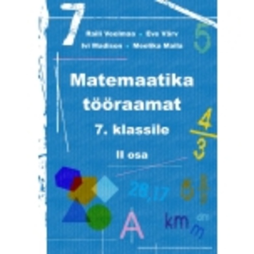 Matemaatika tööraamat 7. klassile
