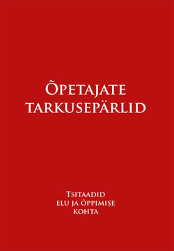 Õpetajate tarkusepärlid