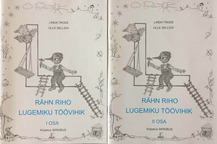 Rähn Riho lugemiku töövihik I-II osa