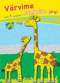 Värvime numbrite järgi. Loomaaias