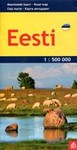 Eesti maanteede kaart = road map = ceļu karte