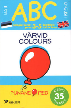 ABC. Eesti English, Värvid = Colours : Punane = Red