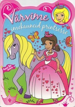 Värvime imekauneid printsesse