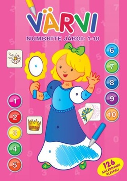 Värvi numbrite järgi: 1-10