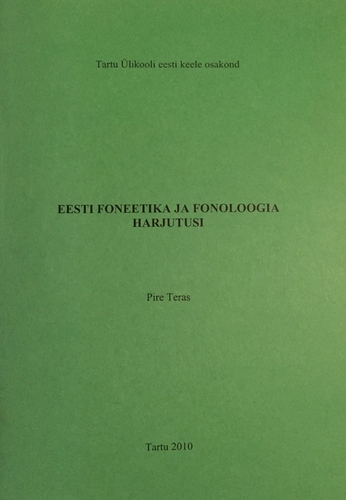 Eesti foneetika ja fonoloogia harjutusi