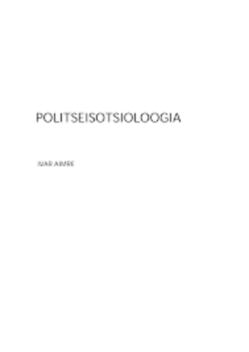 Politseisotsioloogia