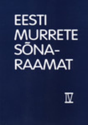 Eesti murrete sõnaraamat IV köide. 18. vihik