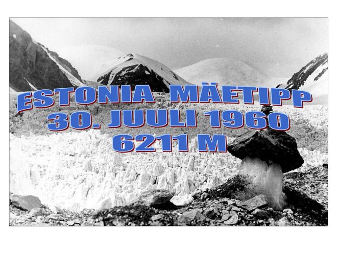 Estonia mäetipp, 30. juuli 1960, 6211 m
