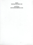 Eesti helisalvestised 1939 = Estonian sound recordings 1939