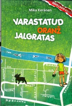 Varastatud oranž jalgratas