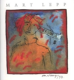 Mart Lepp. Ex libris 1978