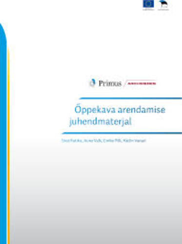 Õppekava arendamise juhendmaterjal