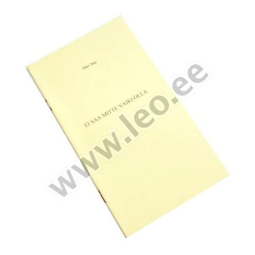 Ei saa mitte vaiki olla. Valimik eesti vanema põlve heliloojate portreid