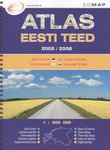 Atlas Eesti teed Viron tiekartasto = Estonian Road Atlas = Атлас дорог Эстонии