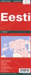 Eesti teede kaart = road map