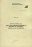 Eesti looduslike ehitusmaterjalide varude ja nende kaevandamise territoriaalne uurimine