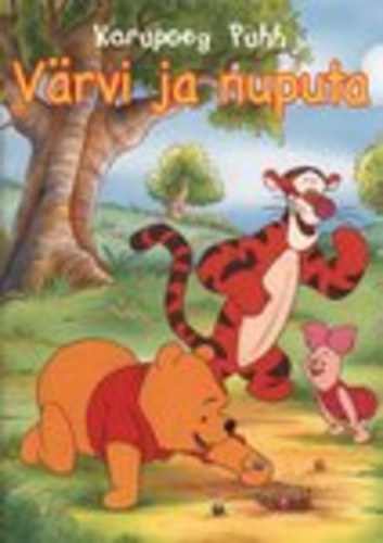 Karupoeg Puhh. Värvi ja nuputa