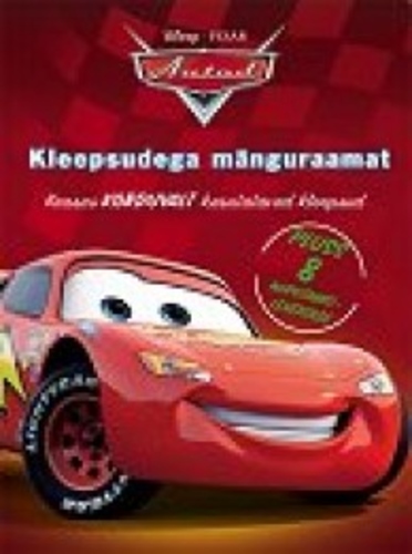 Autod. Kleepsudega mänguraamat