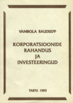 Korporatsioonide rahandus ja investeeringud