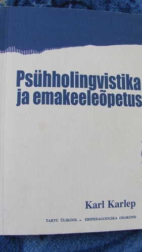 Psühholingvistika ja emakeeleõpetus