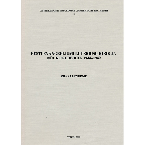 Eesti Evangeeliumi Luteriusu Kirik ja Nõukogude riik 1944-1949