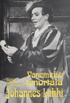 "Vanemuise" tenortala Johannes Lükki