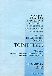 Õpetaja sotsiaaltöö tegijana