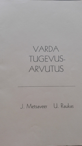 Varda tugevusarvutus