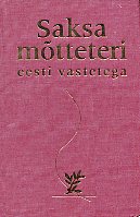 Saksa mõtteteri eesti vastetega